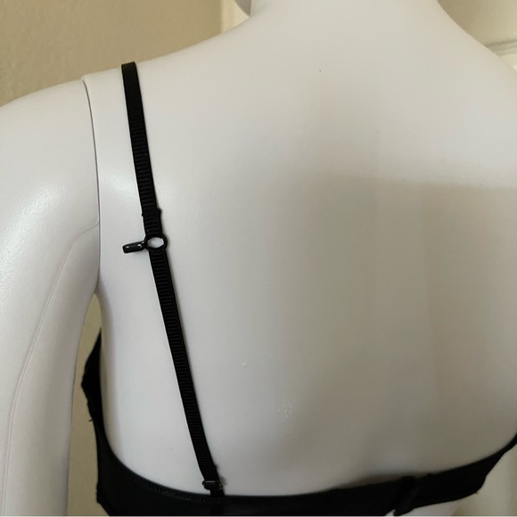 Free People Intimately crimson lace triangle underwire bra - Black & Navy 34a - Picture 5 of 11